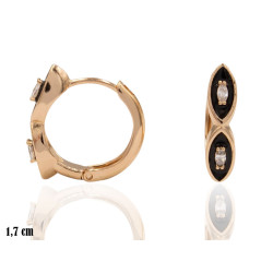 Kolczyki Xuping pozłacane 18k - MF40389